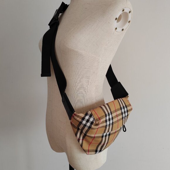 Burberry Stevie Check Fanny Pack - Picture 1 of 9